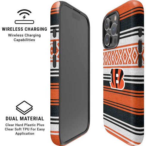 NFL Cincinnati Bengals Trailblazer iPhone 16 Pro Magsafe Impact Case